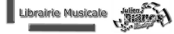 Vente de partitions musicales : classique, jazz, variétés...