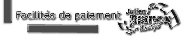 facilités de paiement