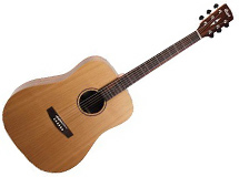 guitare folk Cort Earth Grand BW
