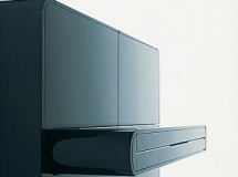 piano droit rondo sauter design Maly